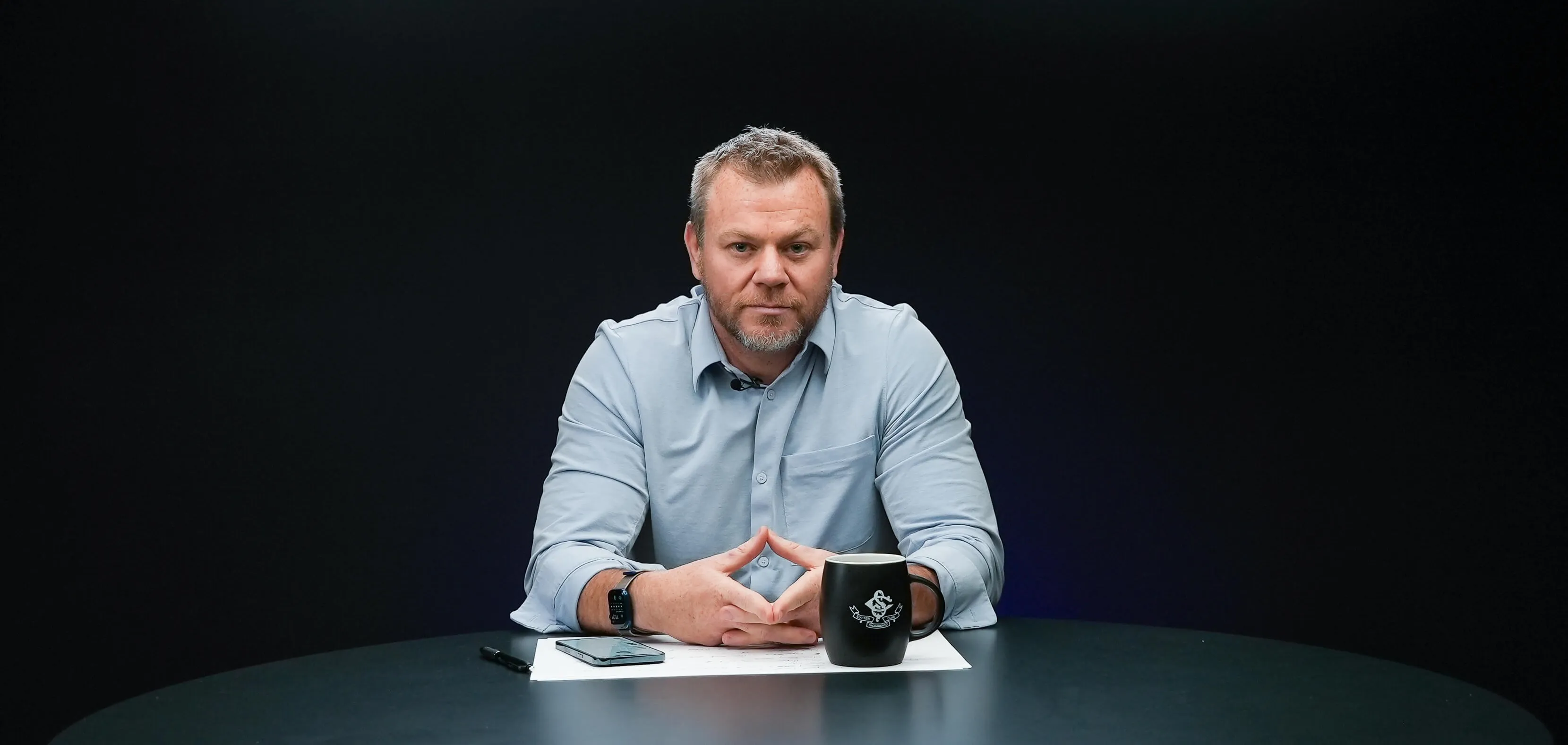 Headshot of Daniel Ramsey, an entrepreneur, founder, and the current CEO of MyOutDesk