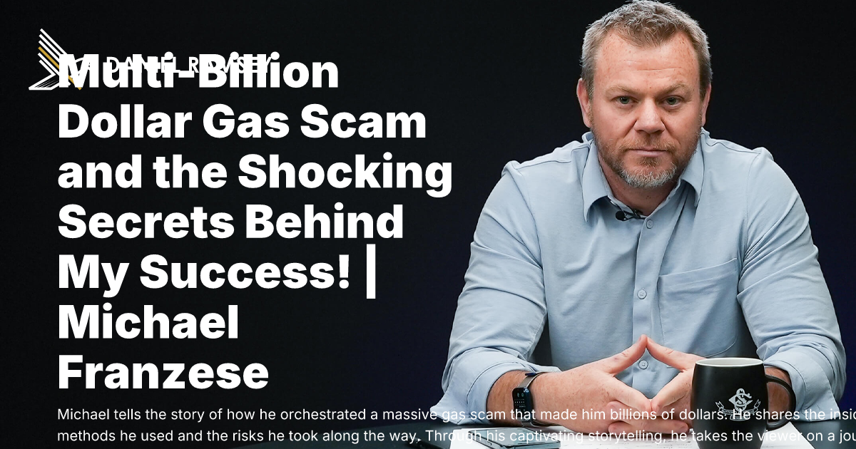 Multi-Billion Dollar Gas Scam and the Shocking Secrets Behind My ...